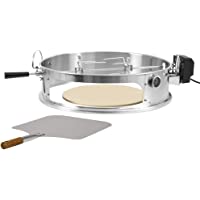 Los mejores  - BBQ-Toro Kit de Asador I Pizza I Pincho Giratorio I Acero Inoxidable I Barbacoa de Bola Ø 57 cm I Pincho con Motor I…